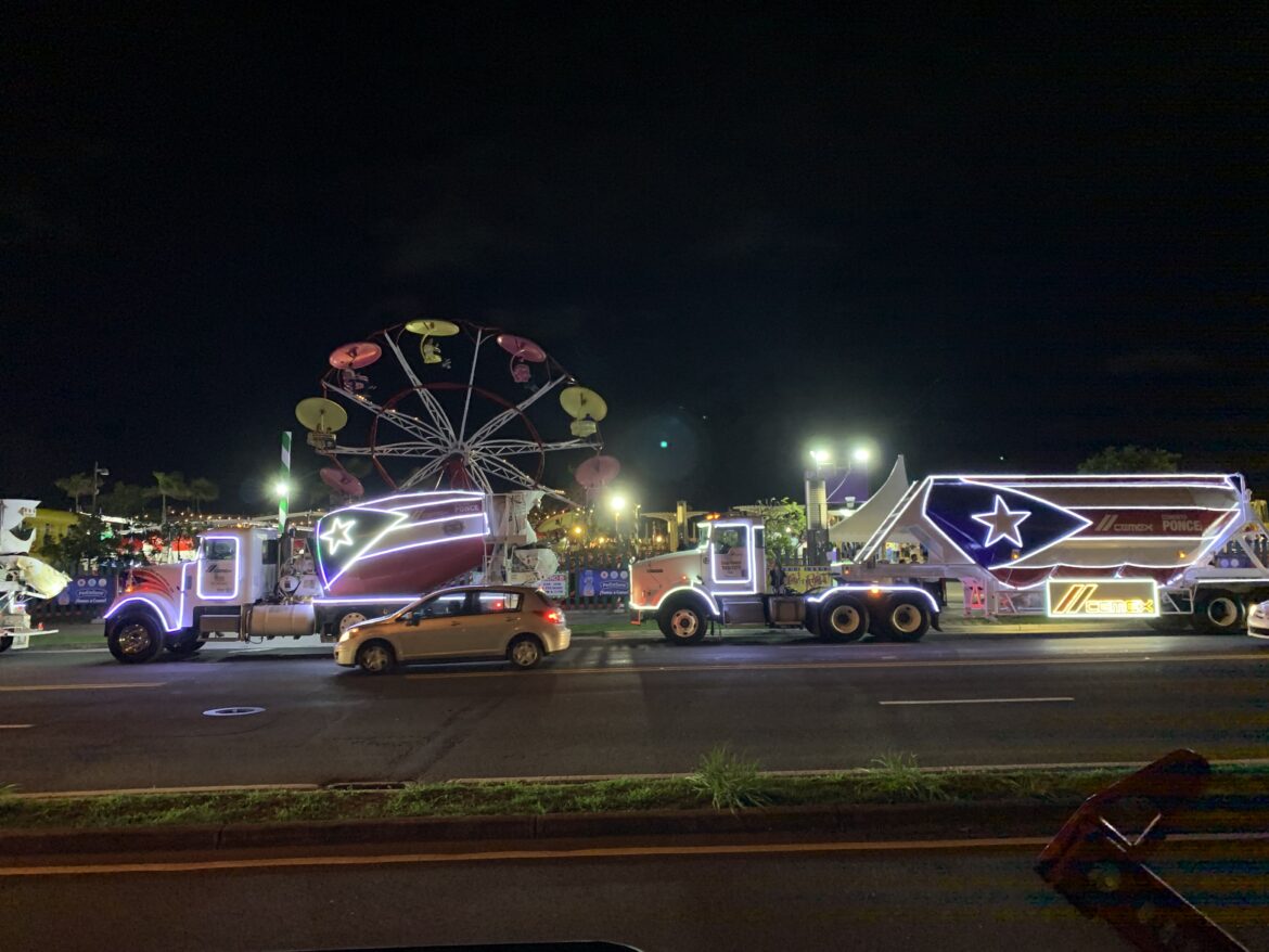 Regresa la Caravana de Camiones Iluminados de Cemex Puerto Rico