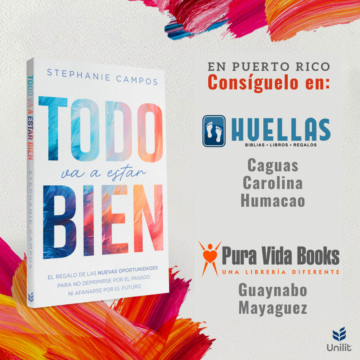 Un mensaje de paz y resiliencia: Stephanie Campos presenta en Puerto Rico su nuevo libro «Todo va a estar bien»