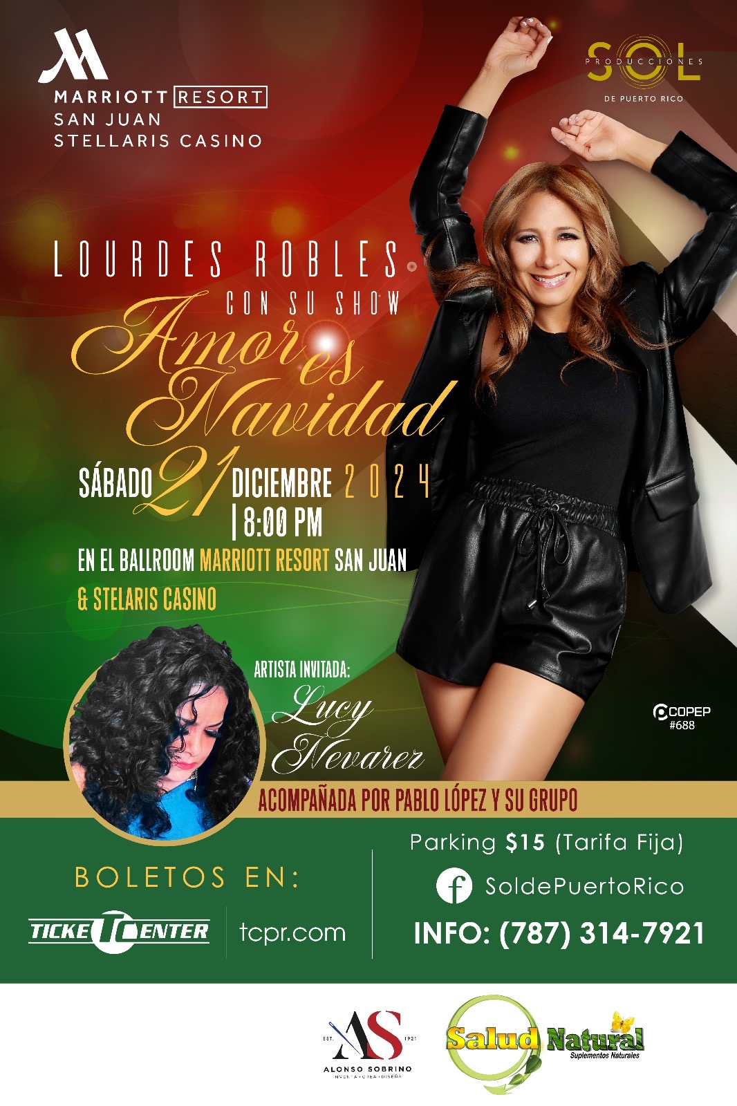 Lourdes Robles presenta su primer  concierto navideño: Amor es Navidad