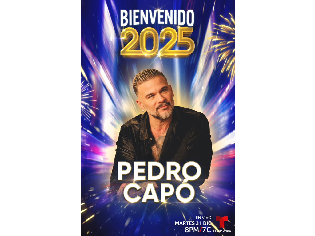 Pedro Capó será parte del evento de Fin de Año más emblemático de Telemundo desde Times Square y El Empire State Building