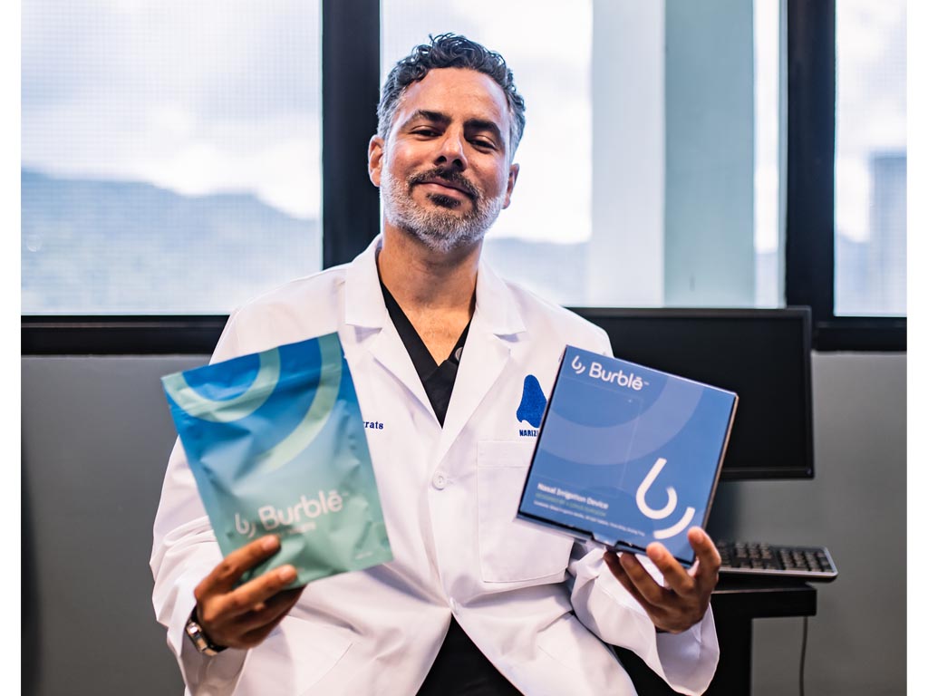 Burble: El revolucionario sistema de irrigación nasal ya disponible en Puerto Rico