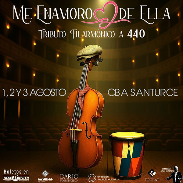 Se abre una tercera función de “Me Enamoro De Ella”, El Tributo Filarmónico A 440