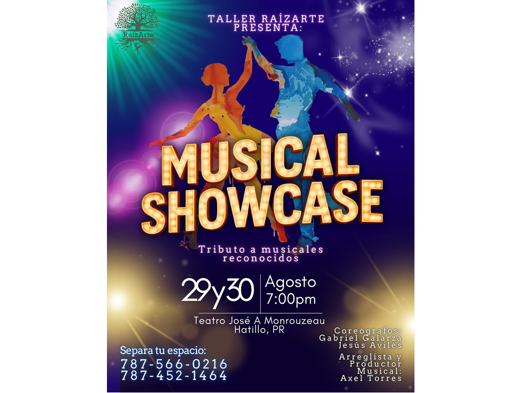 Taller RaízArte Inc. presenta su Musical Showcase 2025 en el Teatro de Hatillo