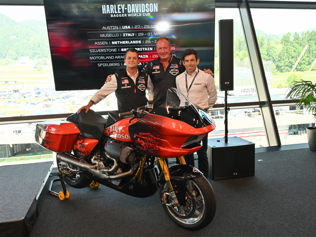 Harley-Davidson y MotoGP™ presenta la “Harley-Davidson Bagger World Cup” – El primer Campeonato Mundial de Carreras de Bagger