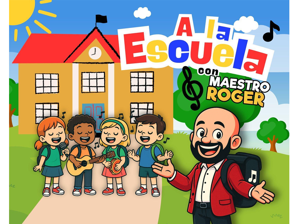 Maestro Roger lanza “A la escuela con Maestro Roger”