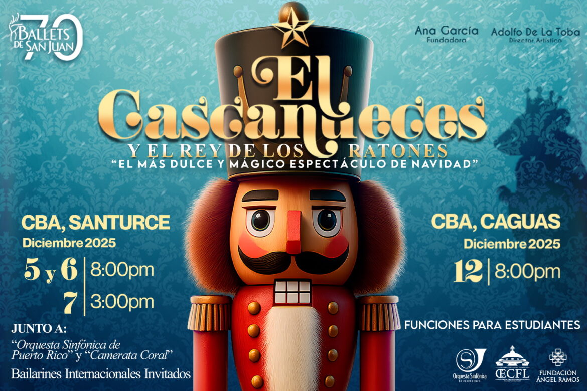 ¡La magia navideña regresa: El Cascanueces despierta en diciembre!