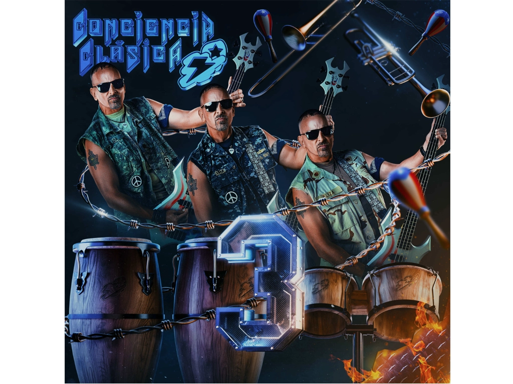 Conciencia Clásica lanza “3”: El épico álbum que une el poder del Rock Clásico con el sabor imparable de la Salsa y Ritmos Caribeños