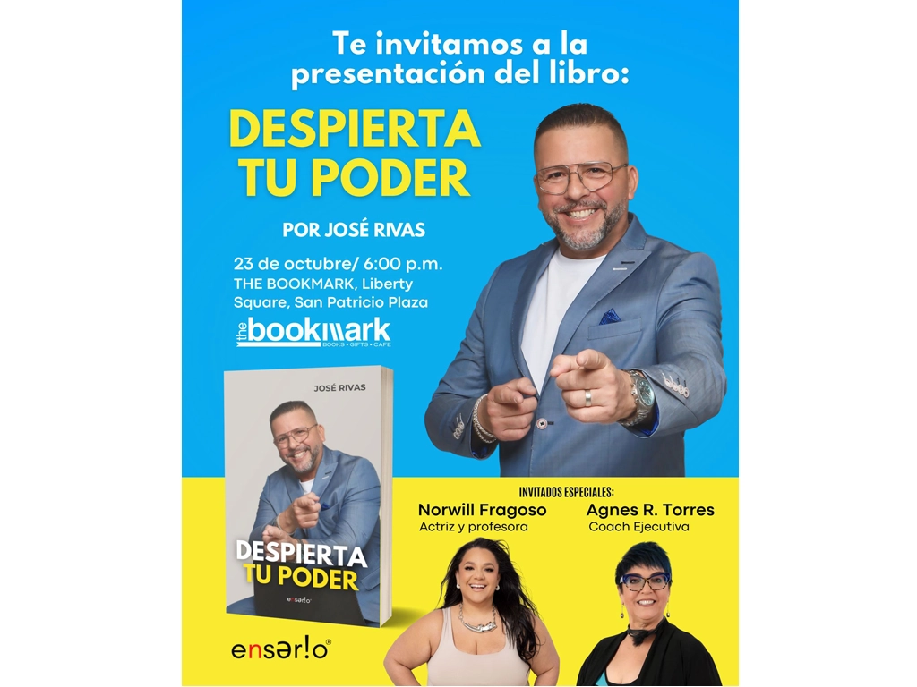 José Rivas lanza su primer libro Despierta tu poder