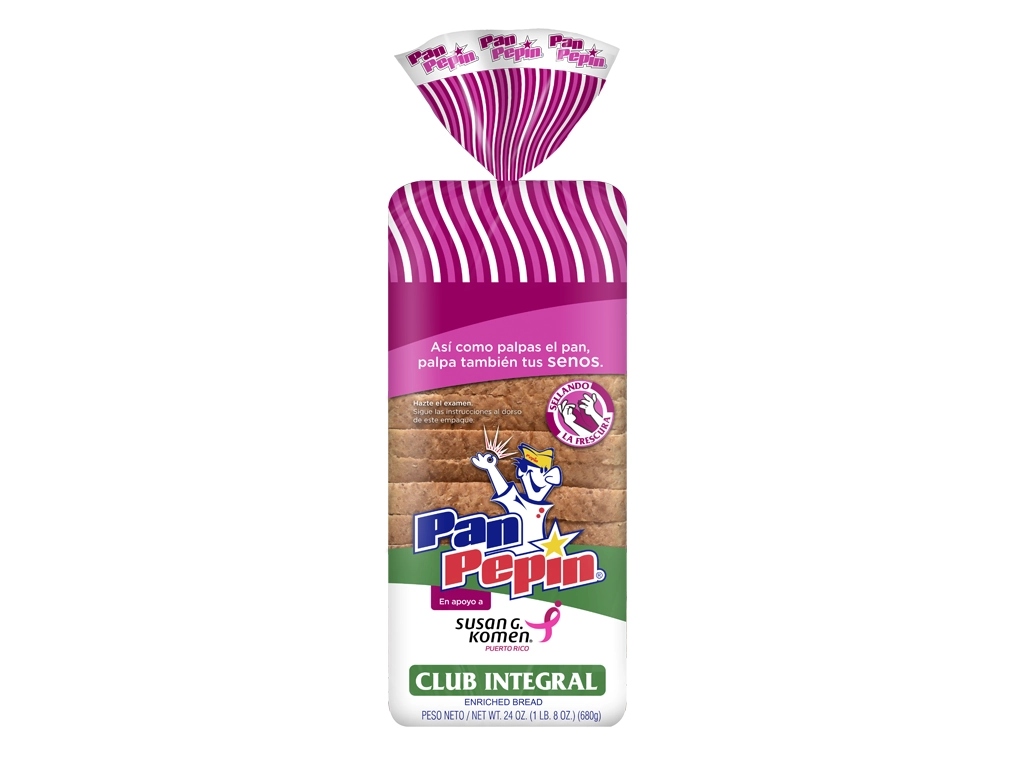 Pan Pepín Club Integral se viste de rosa en apoyo a Susan G. Komen