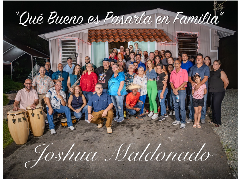 Joshua Maldonado lanza su primer tema musical “Qué Bueno Es Pasarla en Familia”, una celebración a la unión y la alegría que distingue al pueblo puertorriqueño