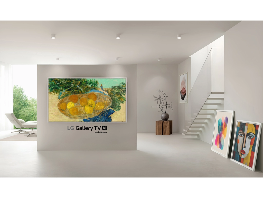 LG Electronics amplía su portafolio de televisores de estilo de vida con el nuevo Gallery TV inspirado en el arte
