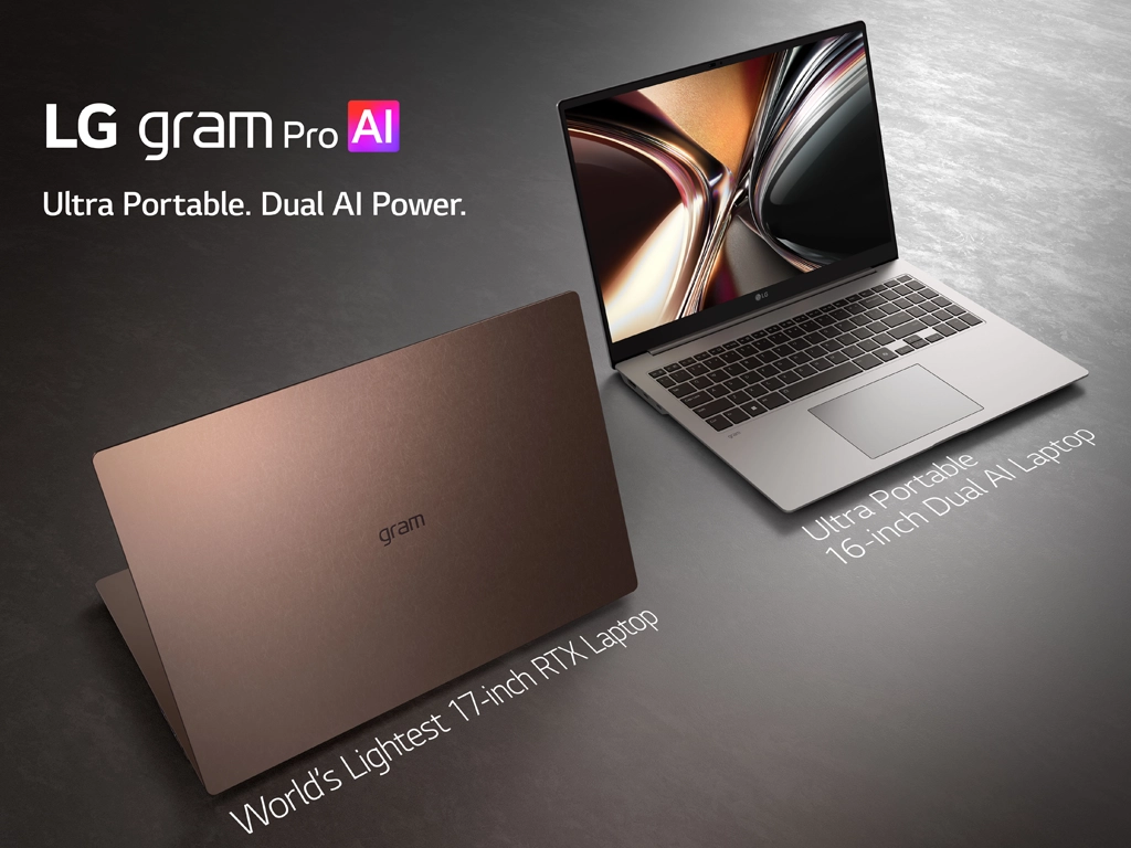 LG Electronics presenta la línea LG gram 2026 elevada con Aerominum