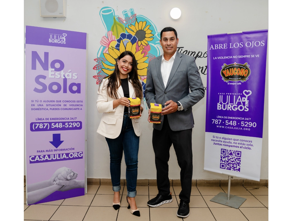Café Yaucono integra mensaje contra la violencia de género en sus empaques como parte de la campaña “Abre los Ojos”