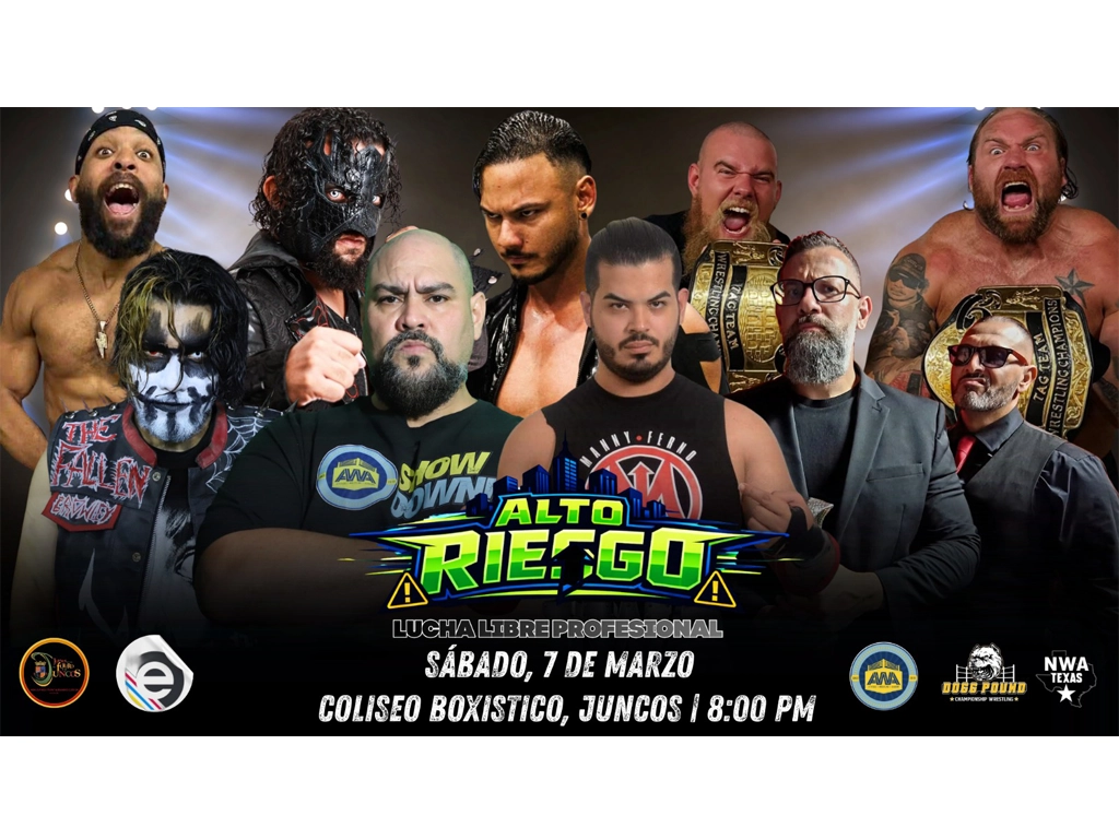 Puerto Rico Vuelve A Las Alturas: La histórica Lucha de Andamios regresa con Azazel vs. Samuel Olmo en “Alto Riesgo” de AWA