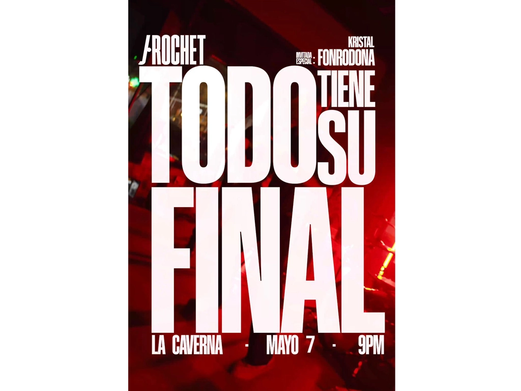 J Rochet presenta “Nada Dura Pa Siempre” y lo lleva a escena con “Todo Tiene Su Final”