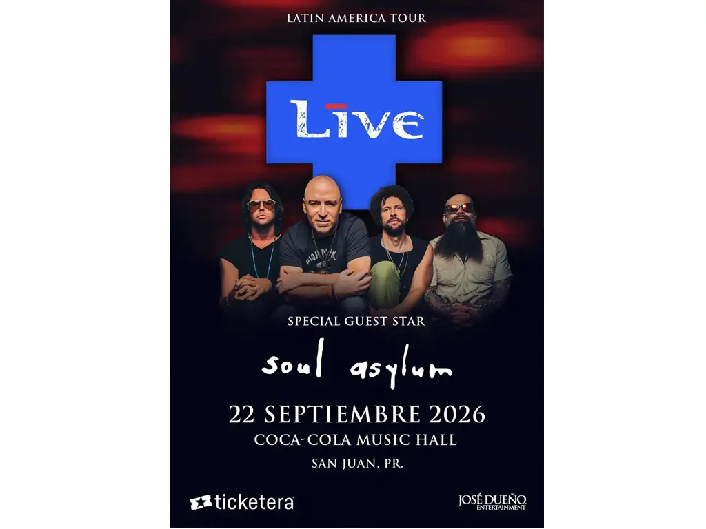 +Live+ por primera vez en Puerto Rico