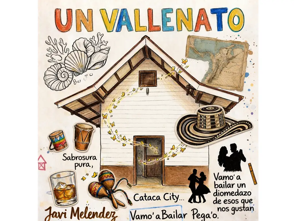 Javi Meléndez presenta “Un Vallenato”, una fusión afrobeat que rinde homenaje al Caribe colombiano