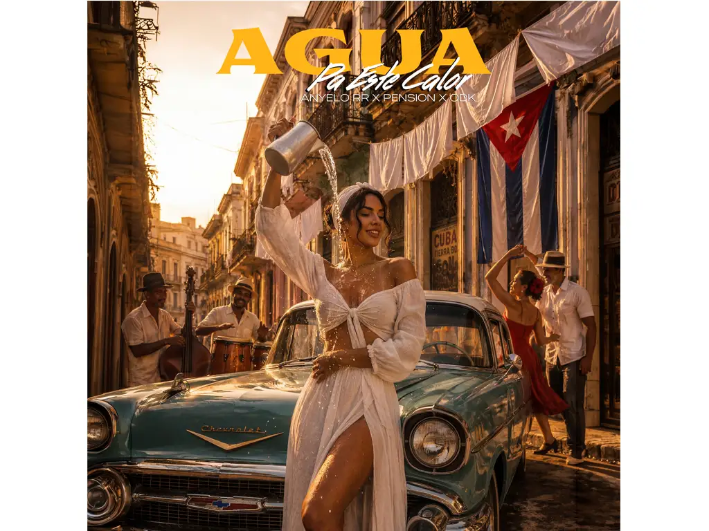 Cantante Anyelo RR presenta “Agua Pa’ Este Calor”, el nuevo himno del verano