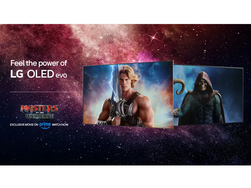 LG Electronics se une a Prime Video para impulsar en casa el épico estreno de Masters of the Universe