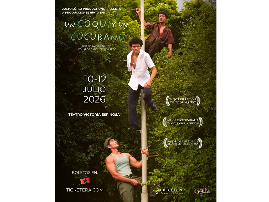 “Un Coquí y un Cucubano”: Una historia de amor, identidad y resistencia llega al Teatro