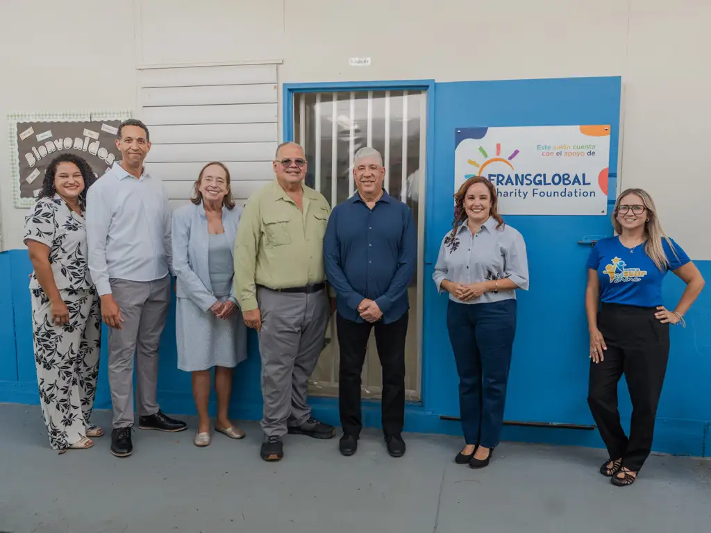 Fransglobal Charity Foundation fortalece la educación temprana en Llorens Torres con la transformación de un salón de kindergarten