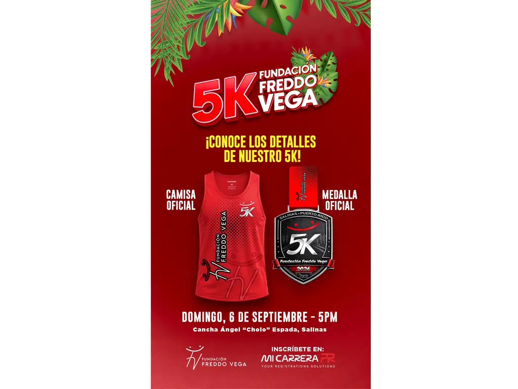 Fundación Freddo Vega anuncia 5K y gran evento familiar a beneficio de “Alegría Pa’ Mi Barrio”