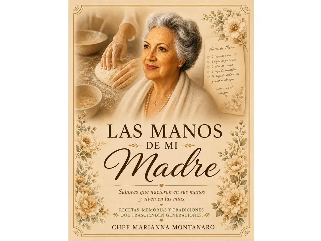 “Las Manos de Mi Madre”: La Abogado y Chef venezolana Marianna Montanaro presenta un libro que convierte las recetas en un legado de amor y tradición